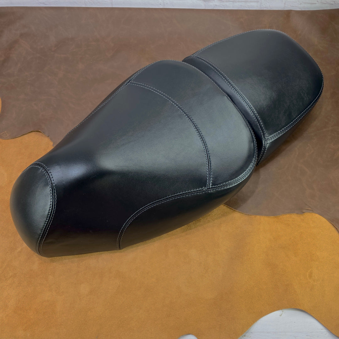 Vespa GTV Italian Leather Seat Cover - Cheeky Seats Cuero
