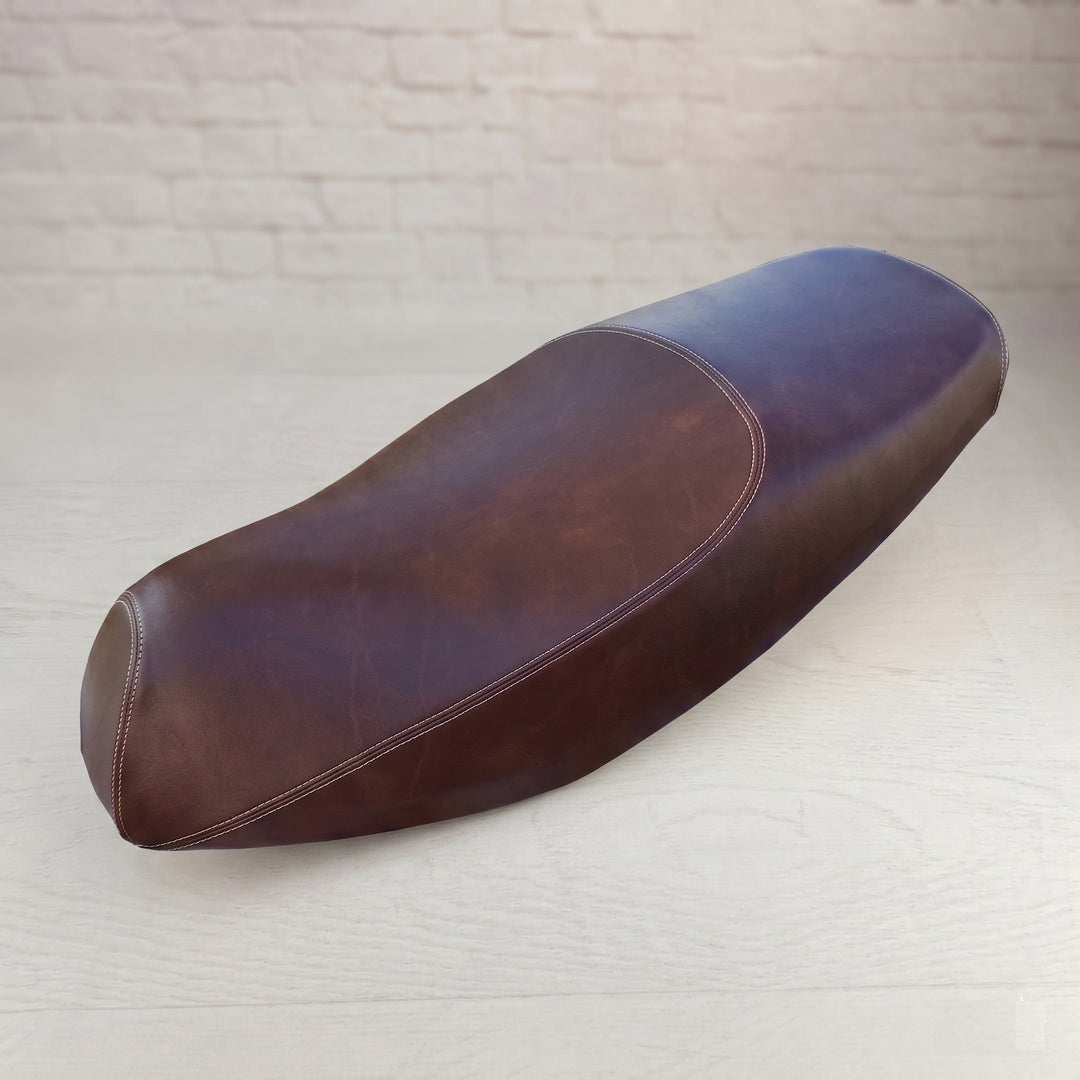 Genuine Hooligan 170i Whiskey Brown French Seam Seat Cover