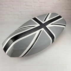 Genuine Hooligan Black and Gray Union Jack