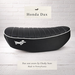 Honda DAX 125 Seat Cover 2024 - 2026 Alcantara® Rayas