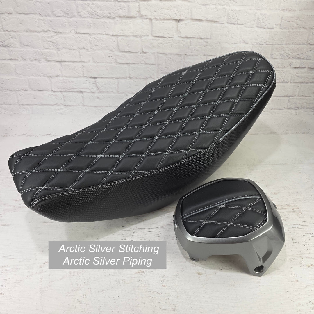 READY TO SHIP! Honda NAVI Diamond Seat Cover with Piping, Padded