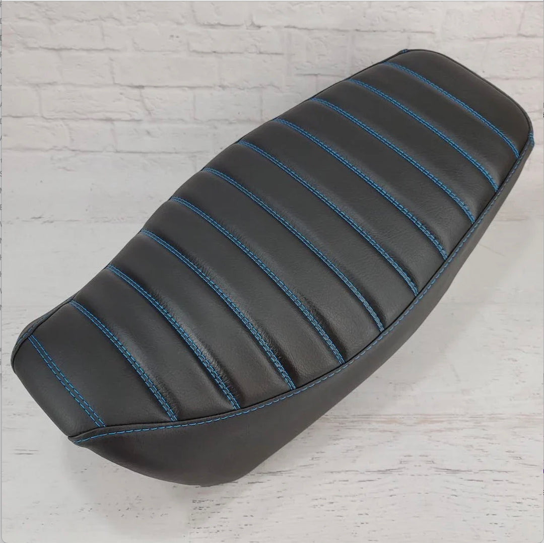 READY TO SHIP! 2022 - 2025 Honda Grom Tuck and Roll Seat Cover with Piping