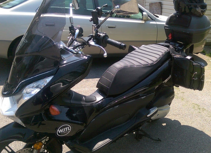 READY TO SHIP! 2010 - 2013 Honda PCX Padded Seat Cover - Lose the Hump!