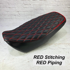 Ready to Ship! 2022-26 Honda Grom Diamond Seat Cover with Piping
