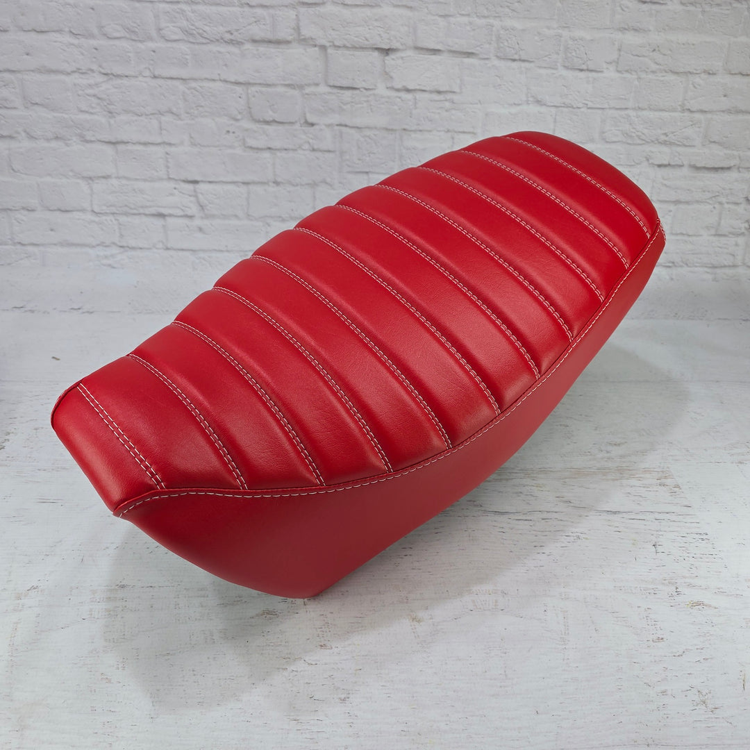 Honda Grom Red Tuck and Roll Seat Cover 2013 - 2026
