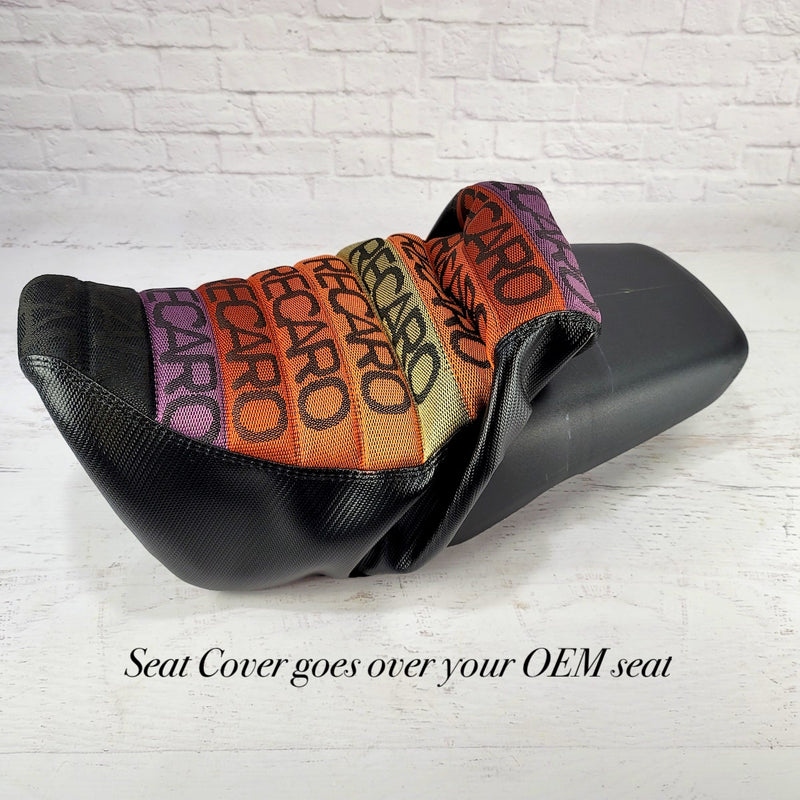 2022 - 2024 SUNRISE RECARO Honda Grom Seat Cover Padded Tuck and Roll MSX125