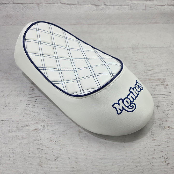 Honda Monkey KITACO White Diamond Seat Cover