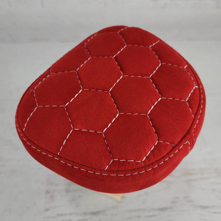 Honda Motocompacto Alcantara® Suede Hexagon Honeycomb Seat Cover Handmade