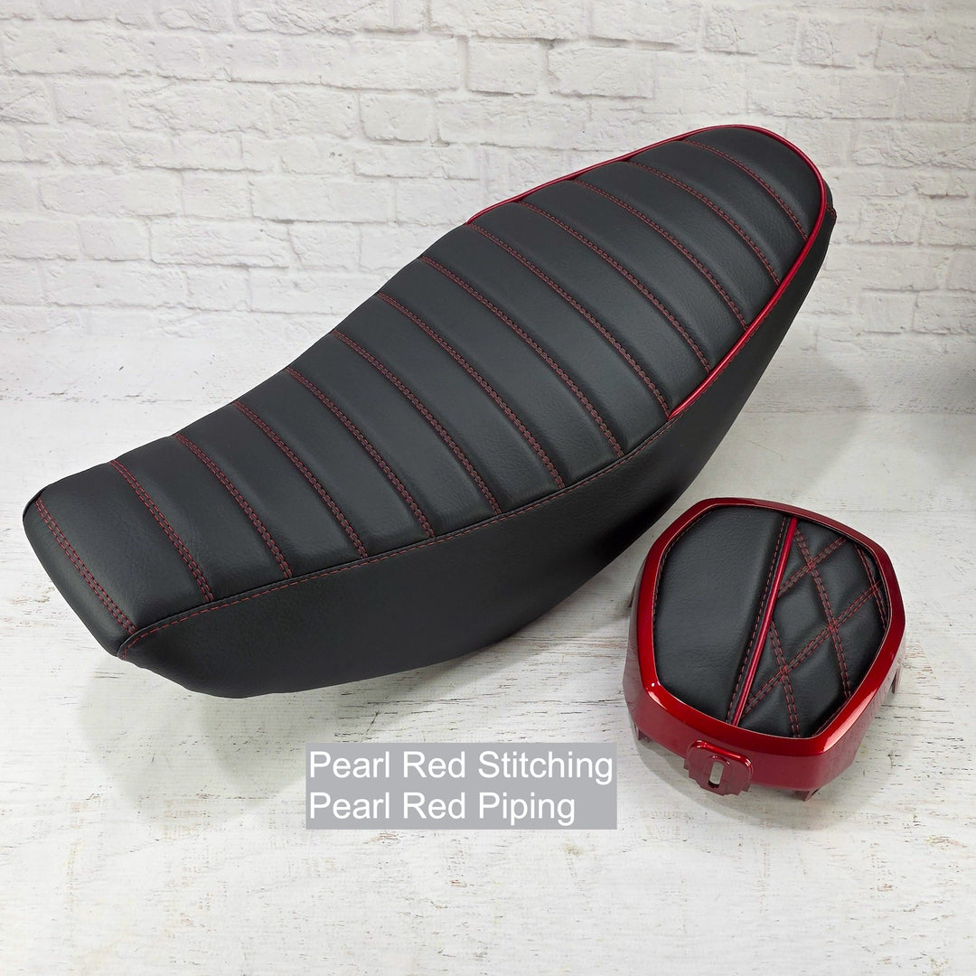 Ready to Ship! Honda NAVI Tuck and Roll Seat Cover with Piping