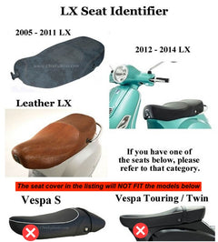 Pink Striped Vespa LX 50 / 125/ 150 Seat Cover