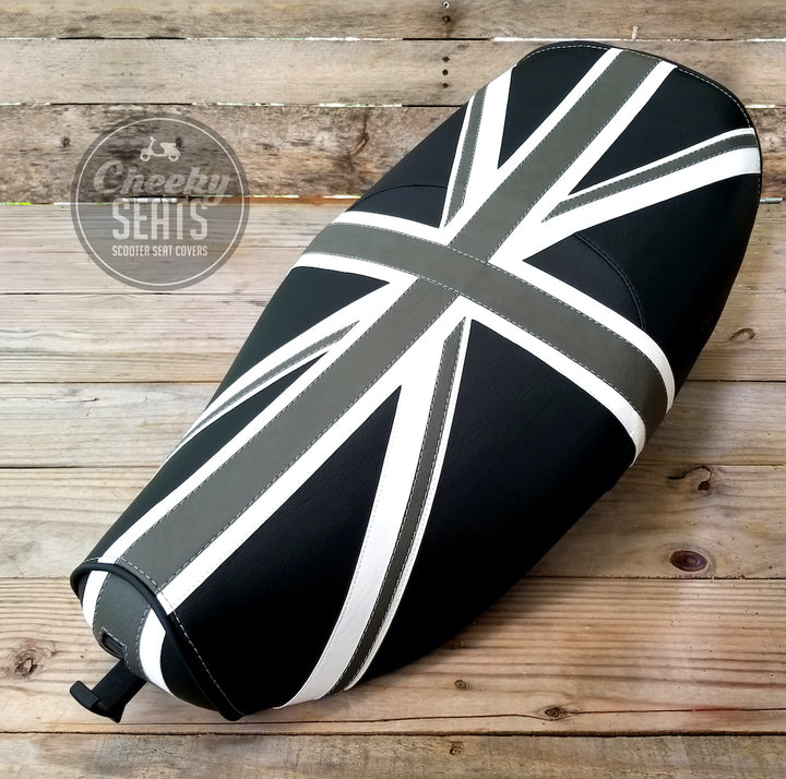 Vespa LX 50 / 125/ 150 Seat Cover Union Jack , British Flag