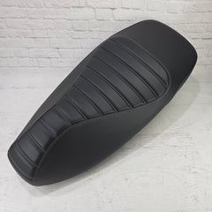 Vespa GTS 250 / 300 Black Tuck and Roll Seat Cover Choose your Stitch Color