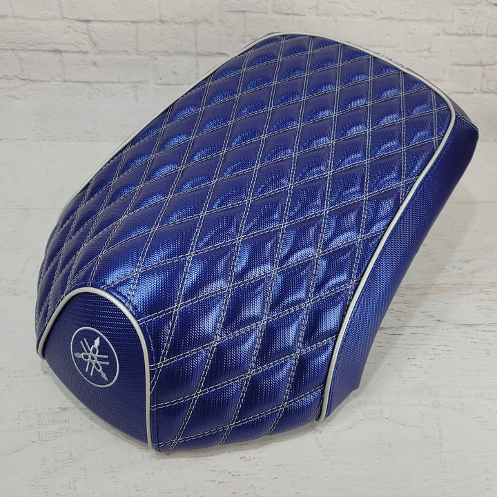 Yamaha C3 Blue Carbon Diamond Seat Cover XF 50 VOX Giggle