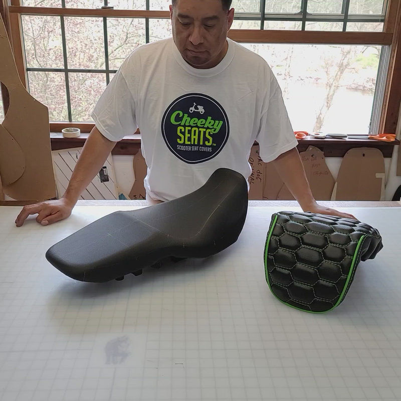 Honda Grom Multi Hexagon Honeycomb Seat Cover 2013 - 2024