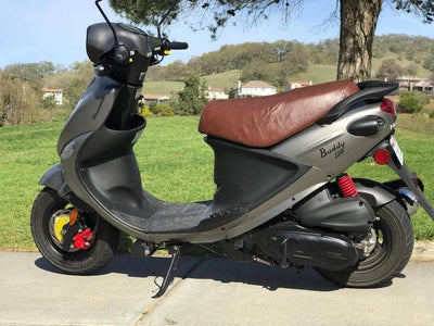 Genuine Buddy Distressed Whiskey Brown Seat Cover