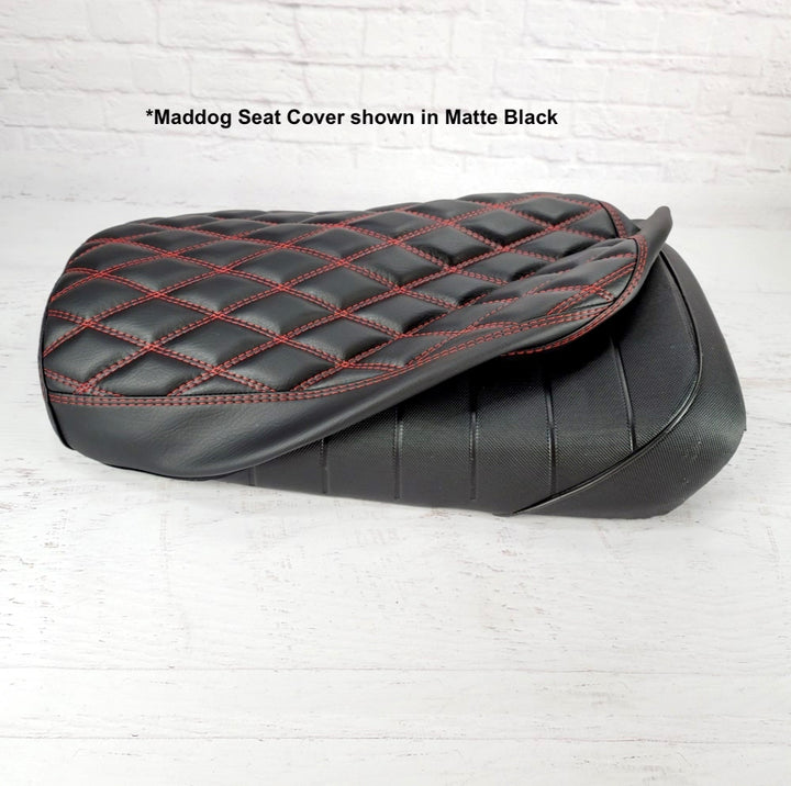 Maddog Chuckus Gen IV / Gen V BLACK AND WHITE DIAMOND Seat Cover