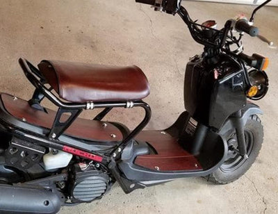 Honda Ruckus Seat Cover Waterproof Rustic Distressed Whiskey