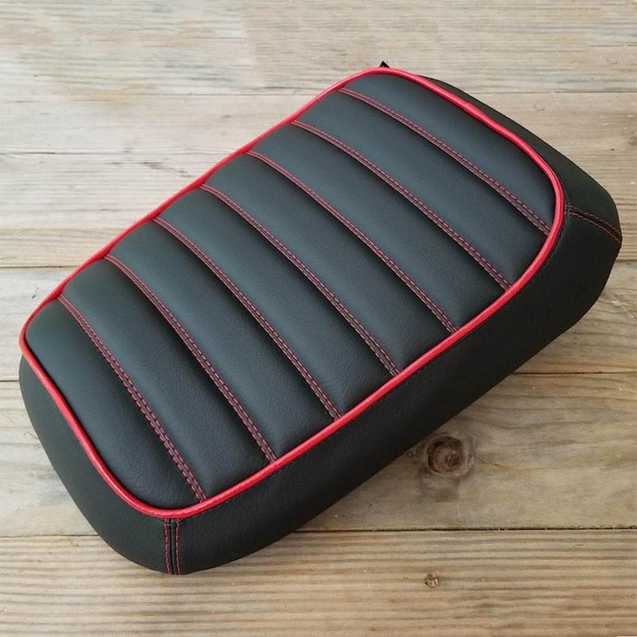 Honda Ruckus Padded Black Tuck and Roll Seat Cover - Made to Order