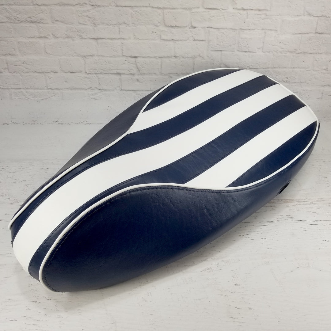 Vespa Sprint / Primavera Yacht Club Stripes Seat Cover