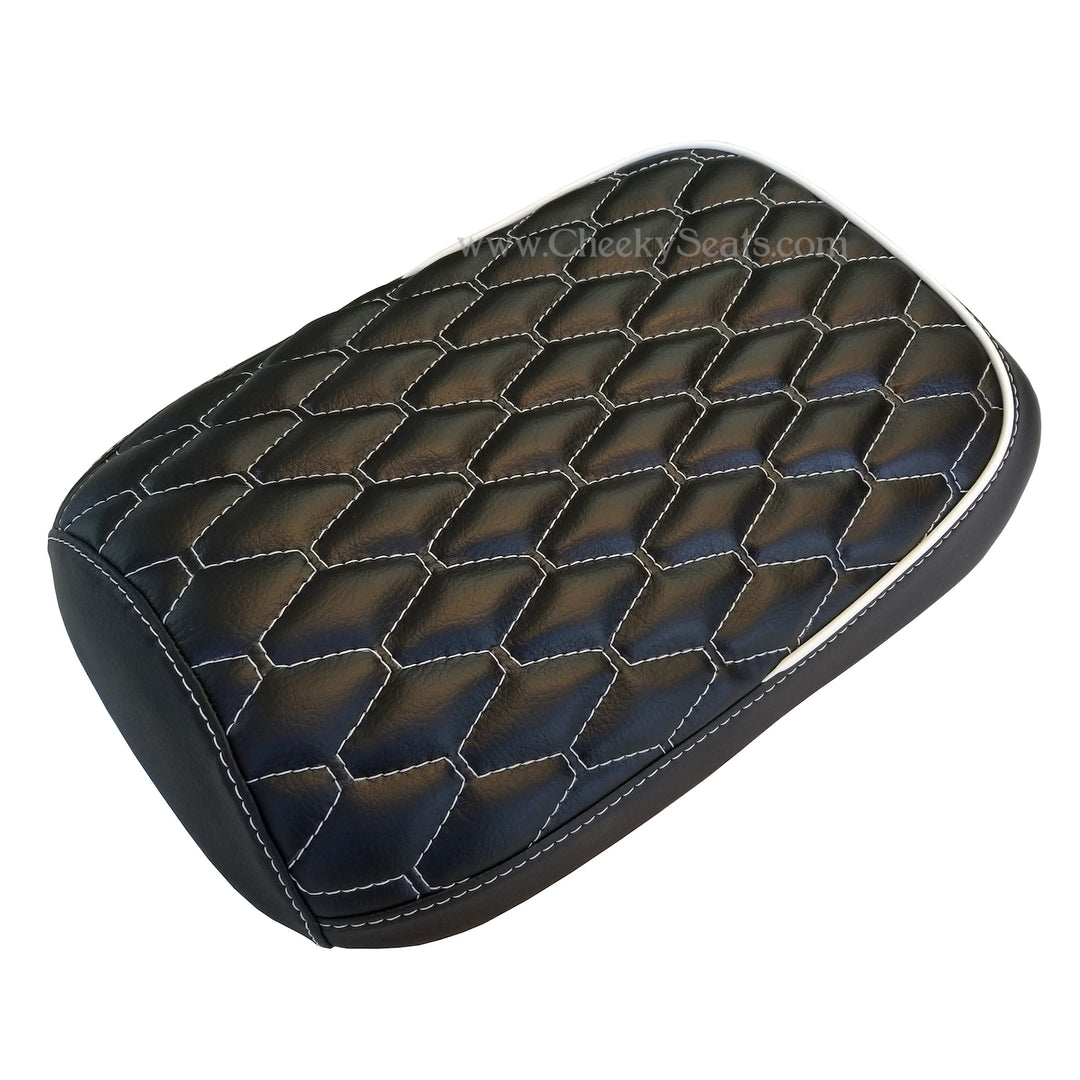 Honda Ruckus Long DIamond Hex Seat Cover by Cheeky Seats